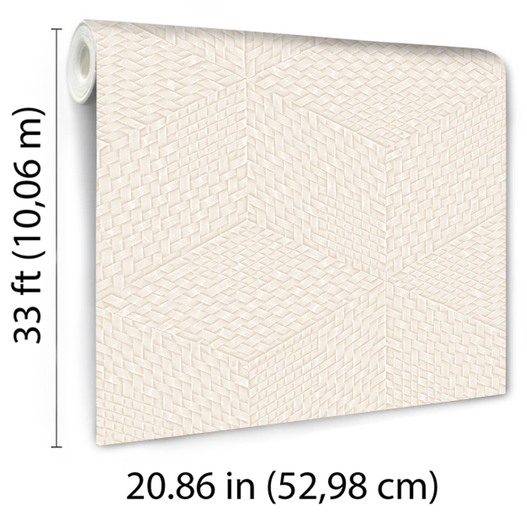 Designs Direct Wicker Cube Wallpaper